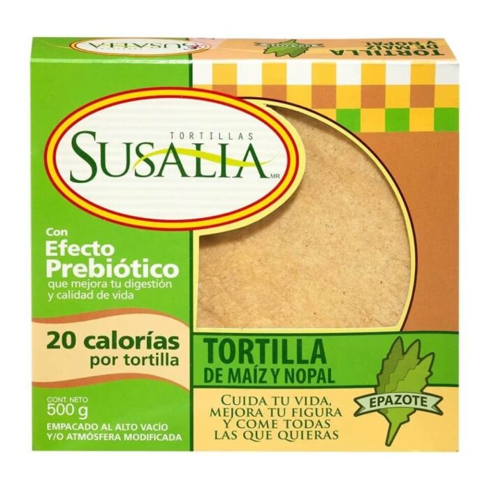 Nutritivas tortillas de maíz y nopal